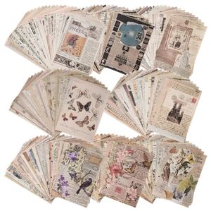 Vintage Aesthetic Scrapbook Paper Set